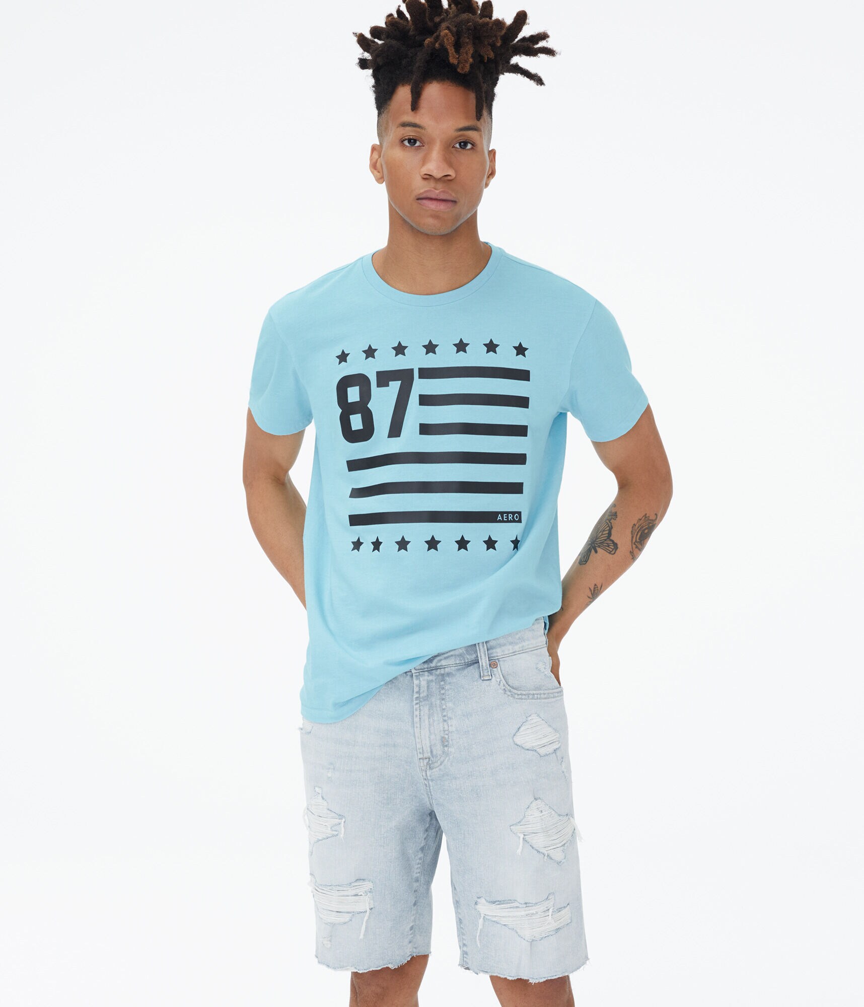 87 Flag Graphic Tee