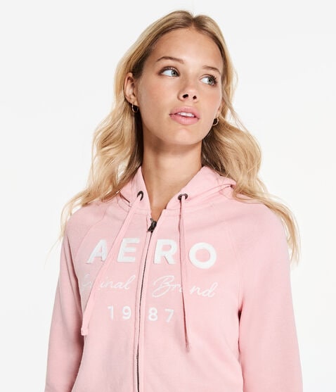 Aero Original Brand Full-Zip Hoodie Aero Original Brand Full-Zip Hoodie