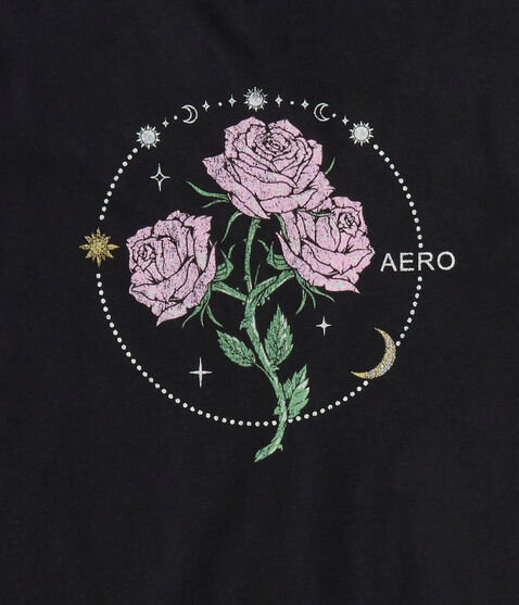 Aero Celestial Rose Graphic Tee Aero Celestial Rose Graphic Tee