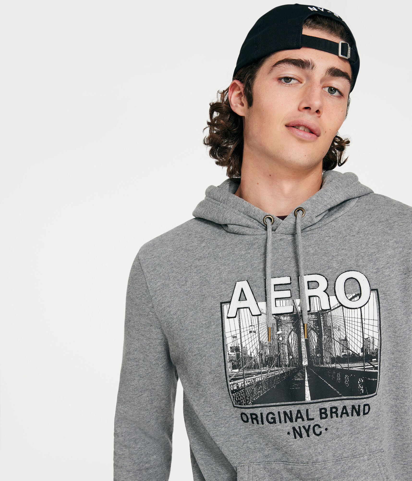 Aero Bridge Image Pullover Hoodie