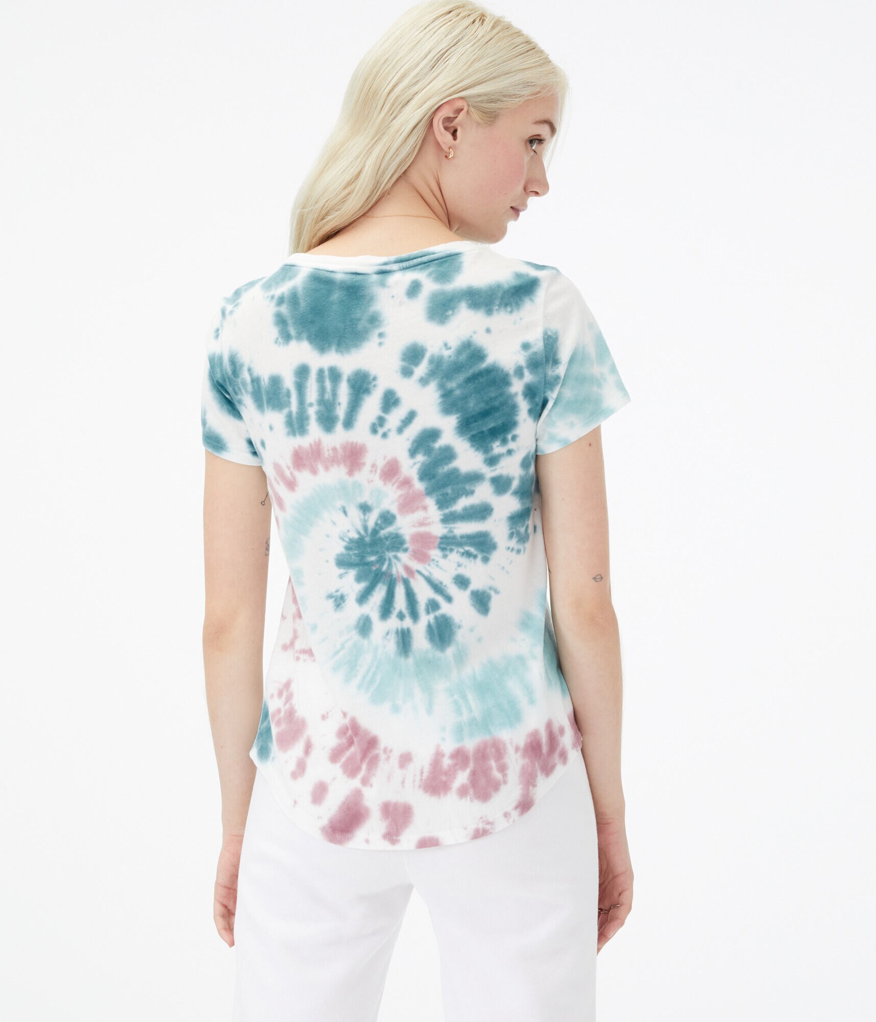 Seriously Soft Tie-Dye Swirl Crew Tee