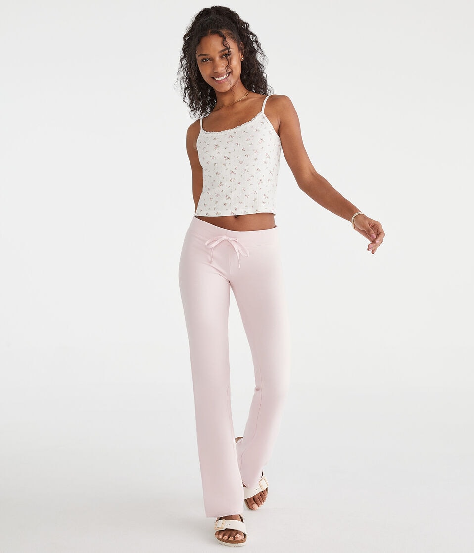 Cloud Soft Solid Fit & Flare Sweatpants