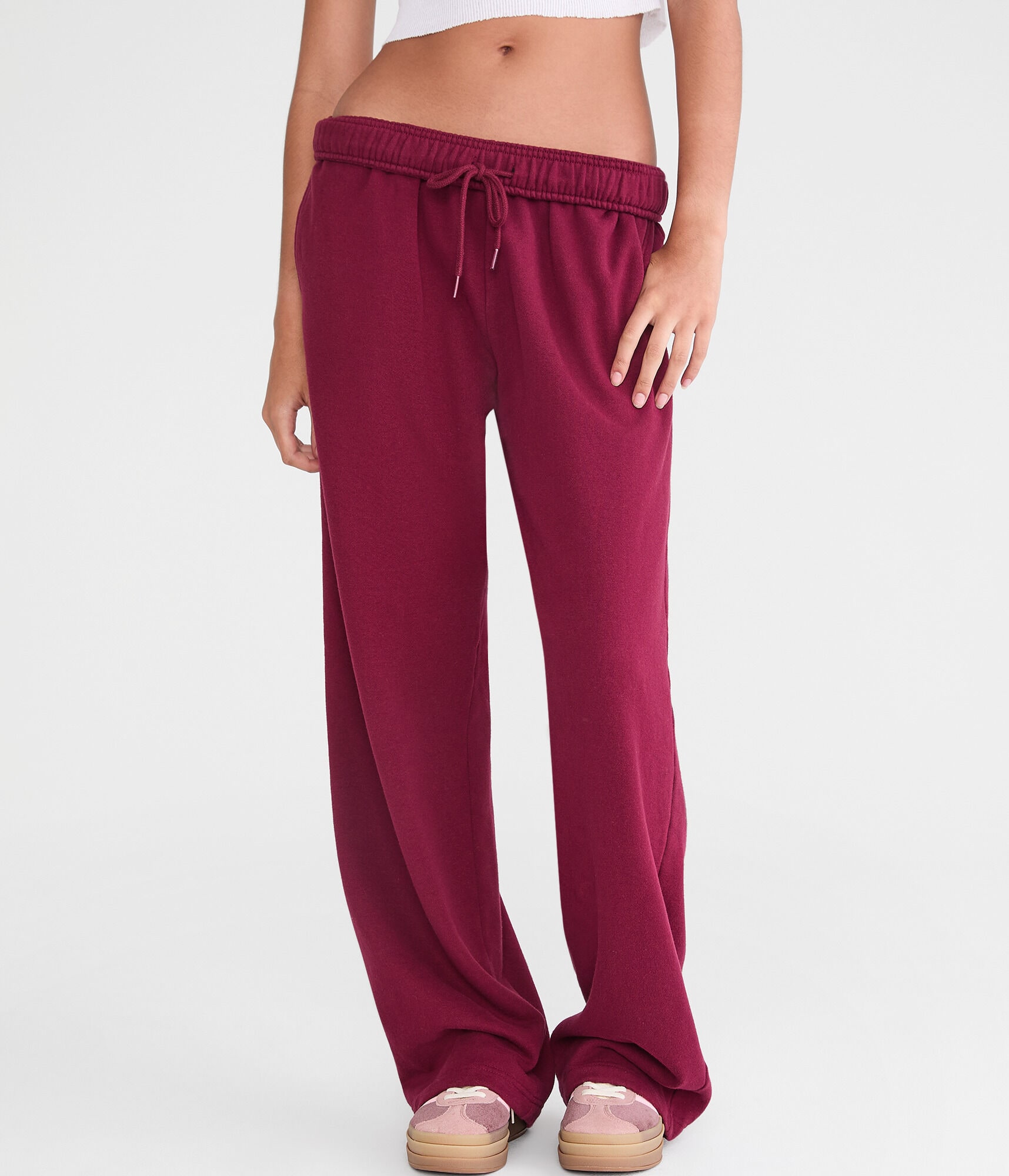 Cloud Soft Mid-Rise Straight Leg Sweatpants