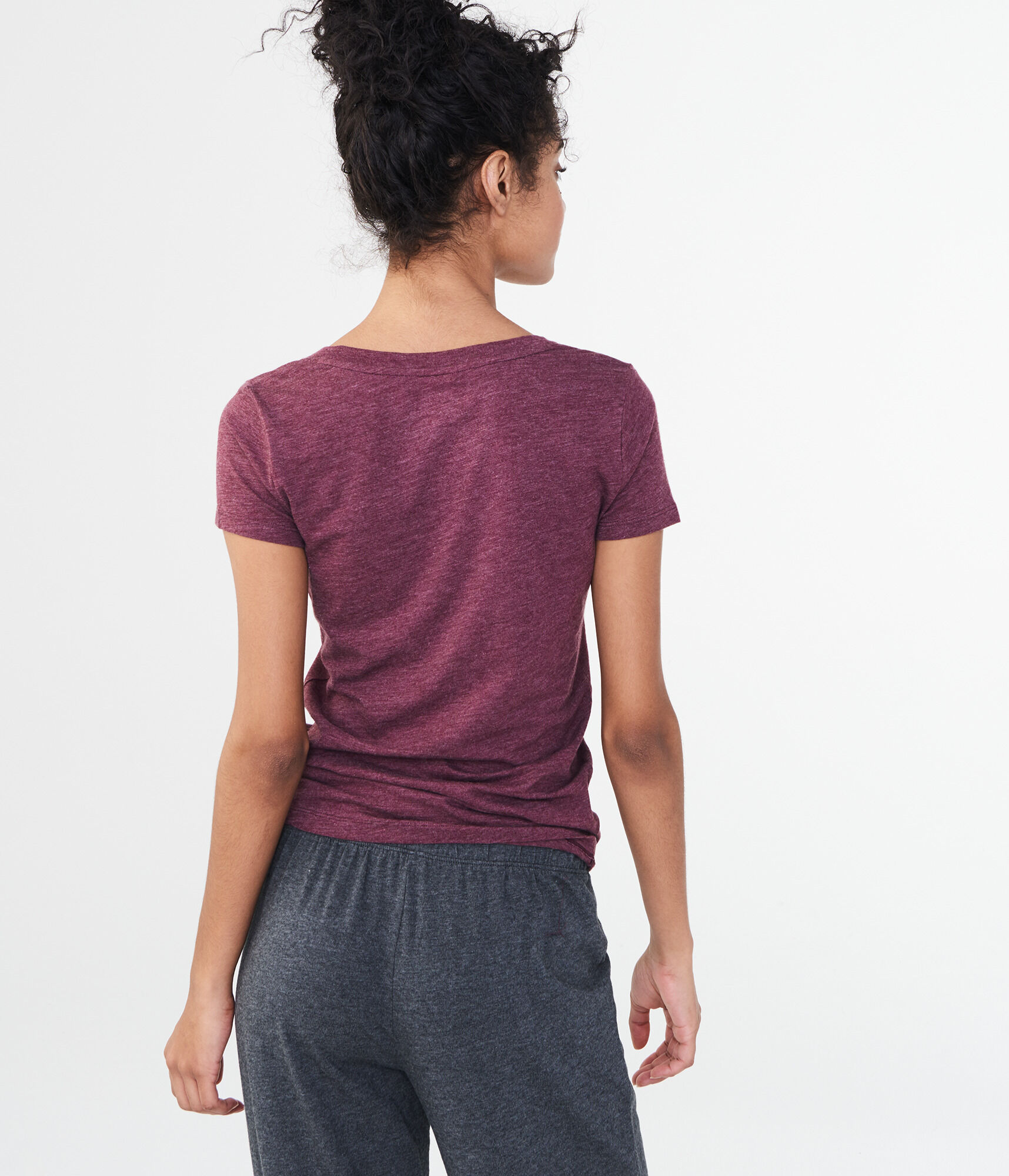 Aeropostale New York City V-Neck Graphic Tee