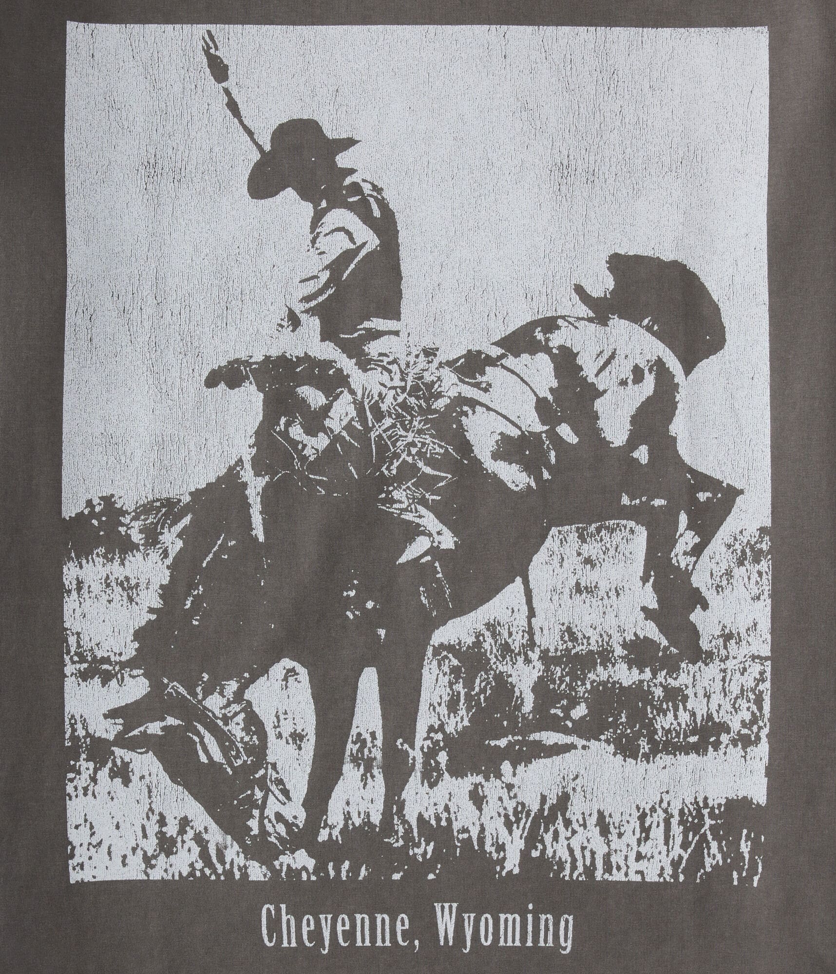 Wyoming Cowboy Graphic Tee