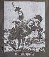 Wyoming Cowboy Graphic Tee