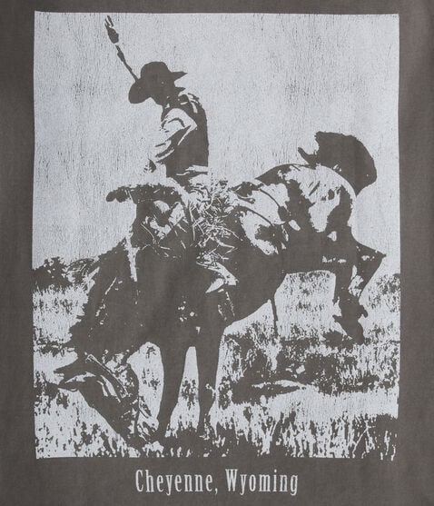 Wyoming Cowboy Graphic Tee Wyoming Cowboy Graphic Tee
