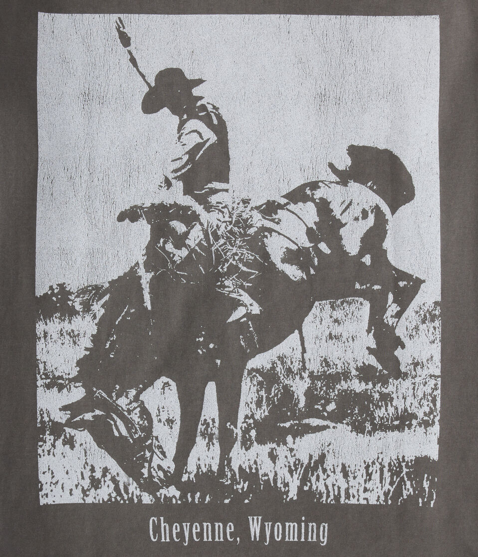 Wyoming Cowboy Graphic Tee