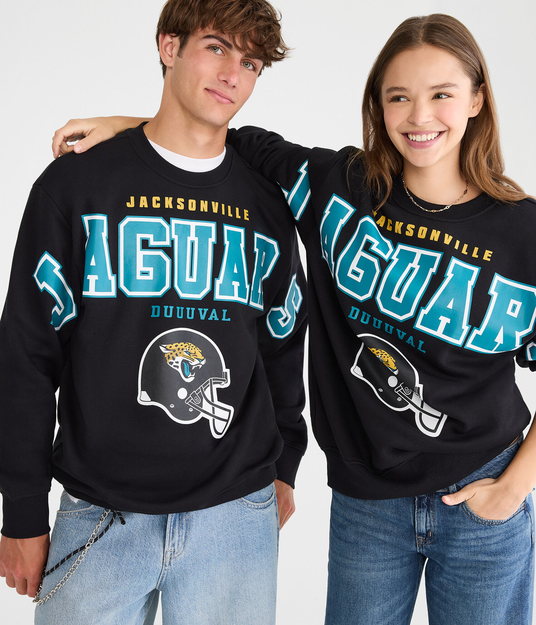 Jacksonville Jaguars Crew Sweatshirt