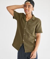 Solid Gauze Shirt