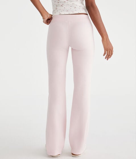 Solid Fit & Flare Sweatpants Solid Fit & Flare Sweatpants