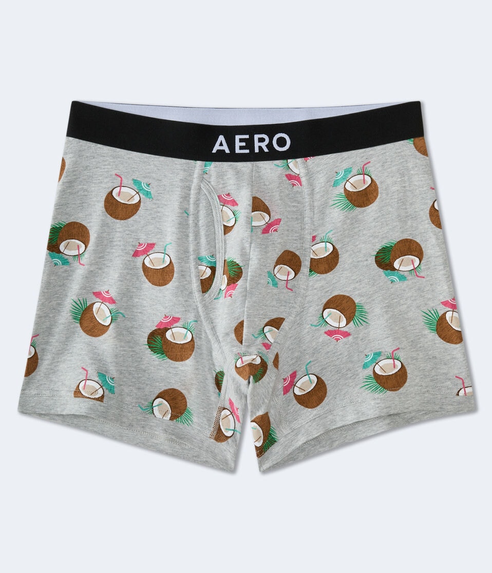 Coconut Drink 4.5" Knit Boxer Briefs