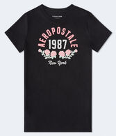 Aeropostale 1987 Roses Graphic Tee