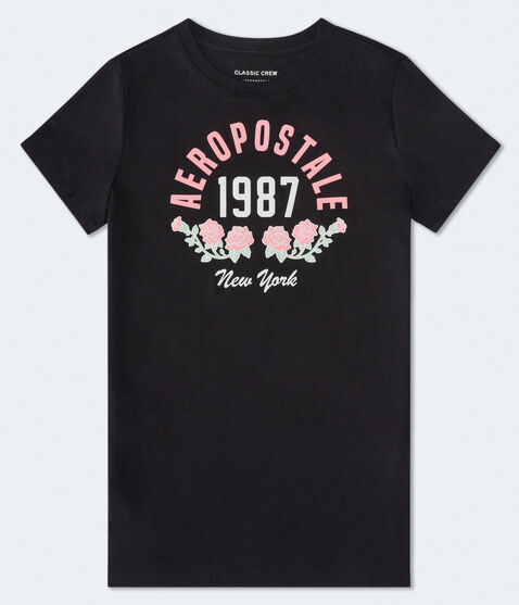 Aeropostale 1987 Roses Graphic Tee Aeropostale 1987 Roses Graphic Tee
