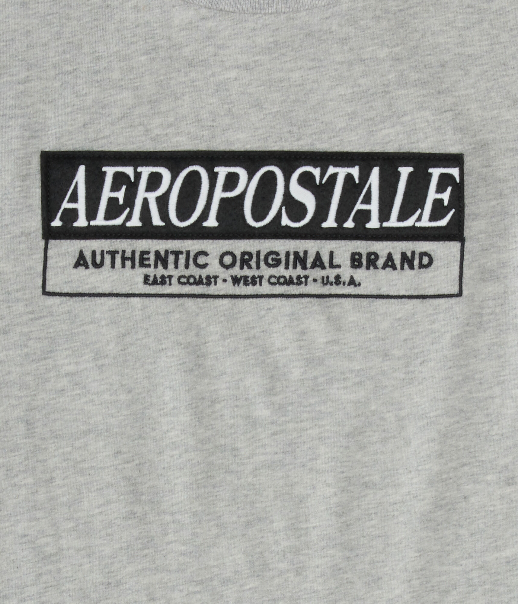 Aeropostale Box Logo Appliqu&eacute; Graphic Tee