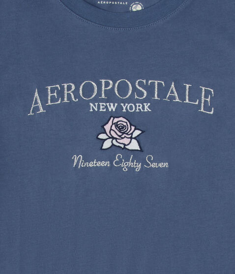 Aeropostale New York Flower Graphic Tee Aeropostale New York Flower Graphic Tee