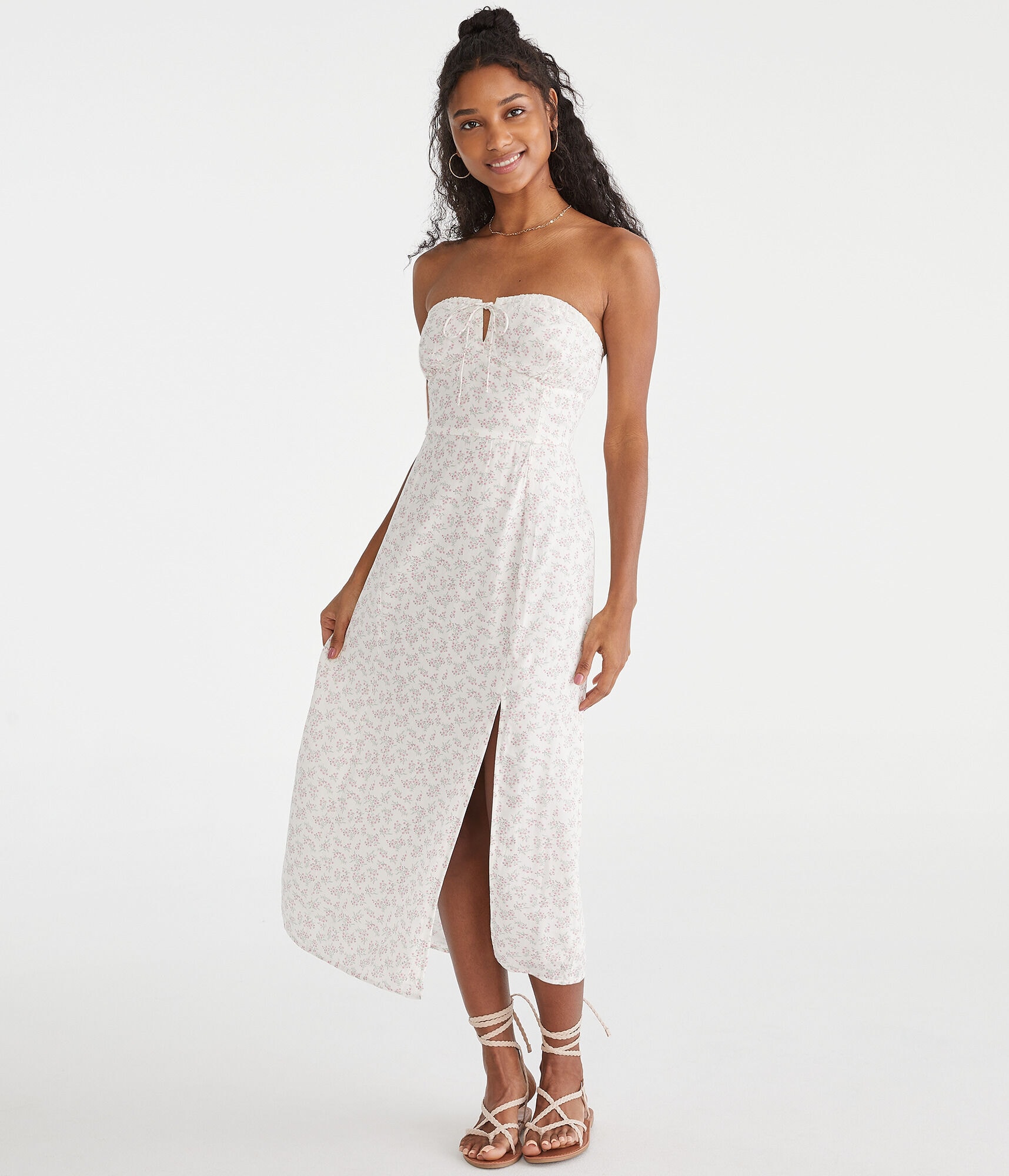 floral midi slip dress Frankies Bikinis - Gem Floral Midi Dress