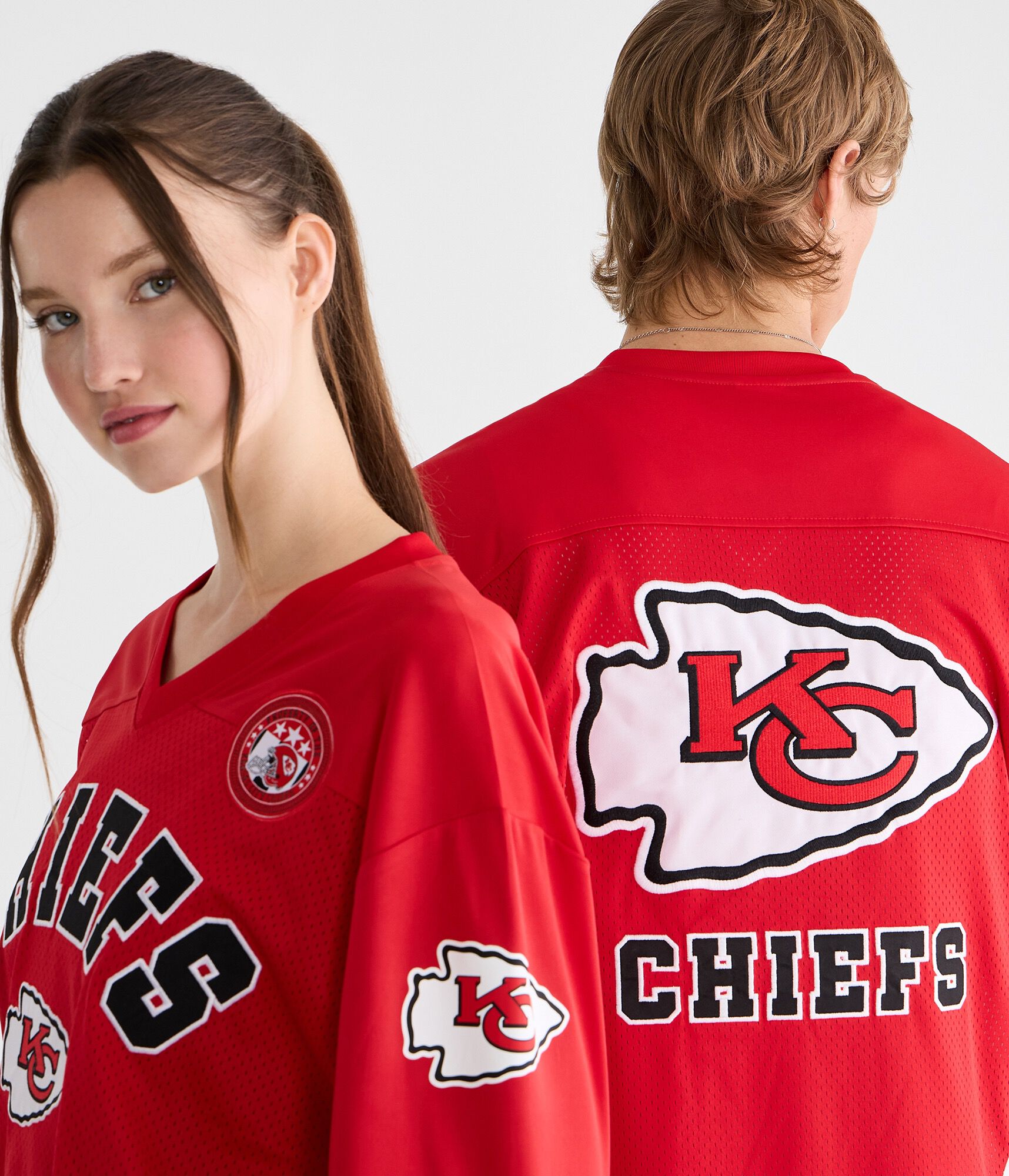Long Sleeve Kansas City Chiefs Mesh Top