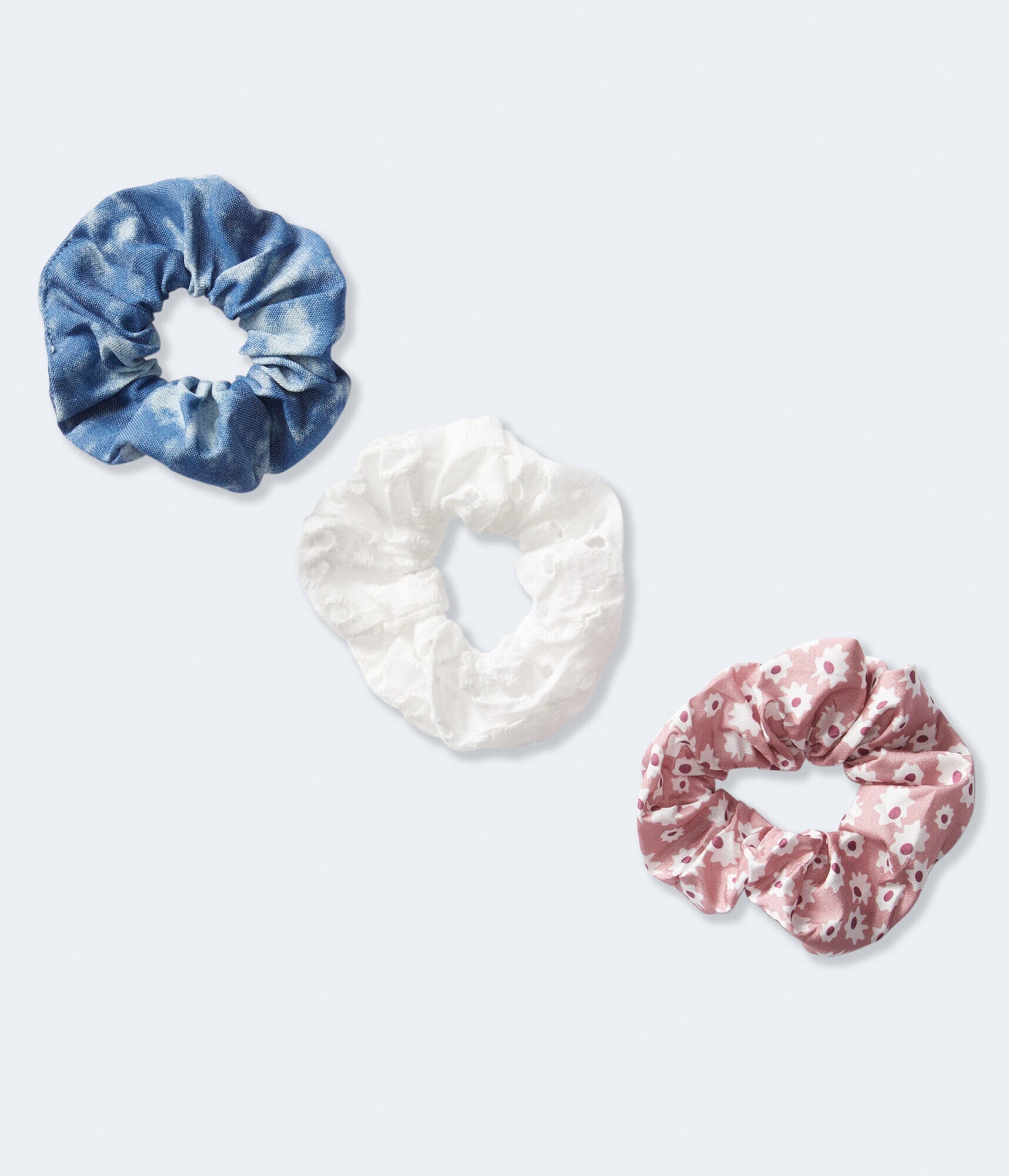 Eyelet Scrunchie 3-Pack
