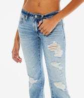Low-Rise Flare Jean