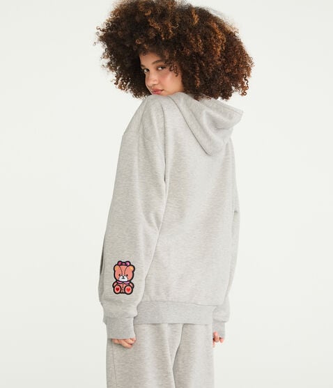 Hello Kitty | Aero Heart Bear Pullover Hoodie Hello Kitty | Aero Heart Bear Pullover Hoodie