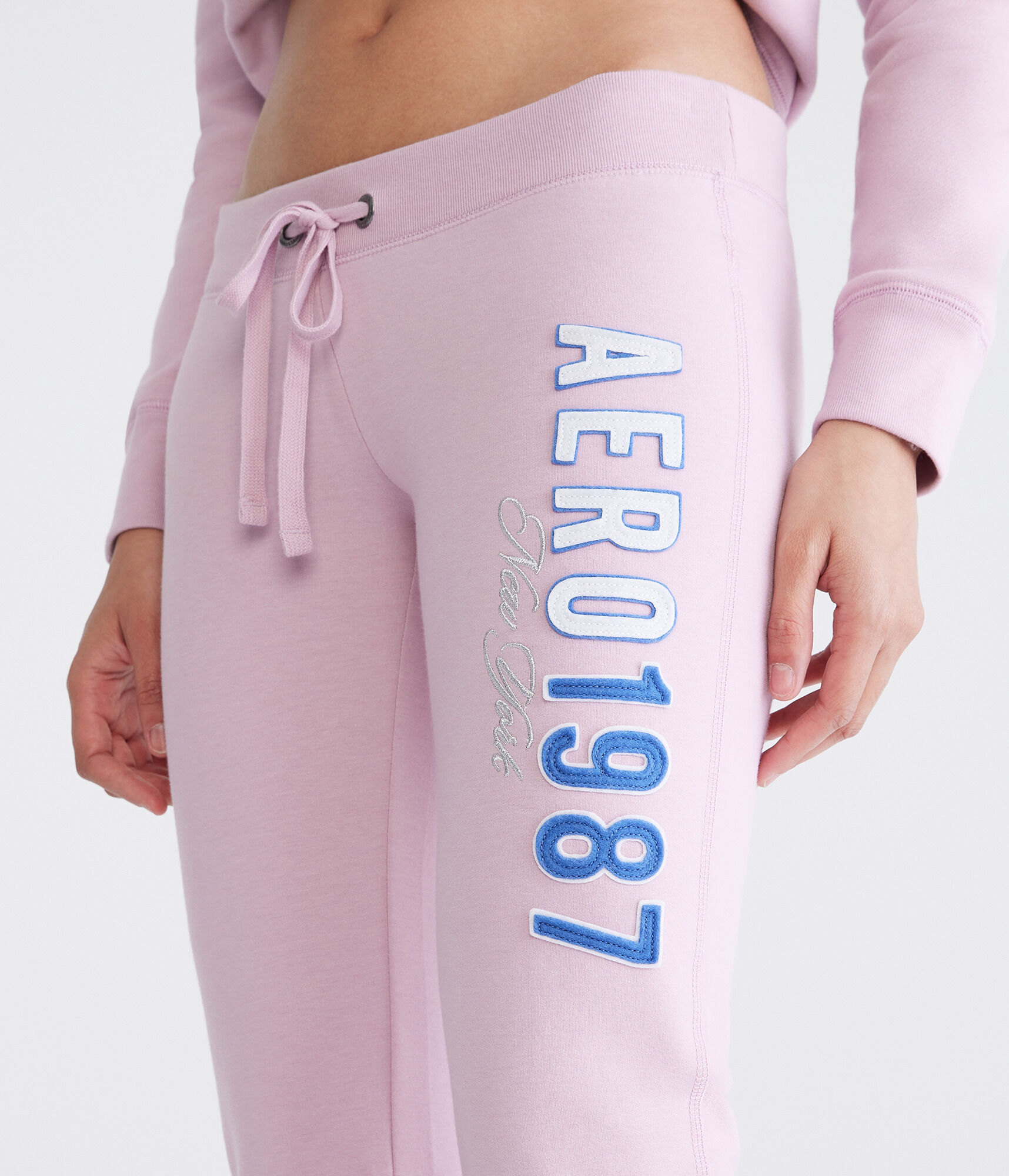 Aero1987 New York Fit &amp; Flare Sweatpants