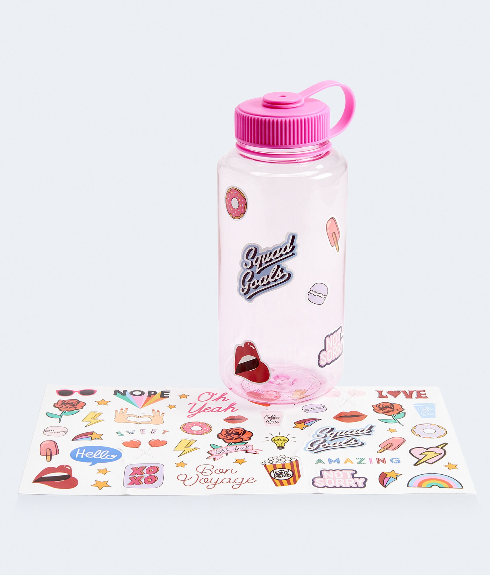 Water Bottle With Stickers