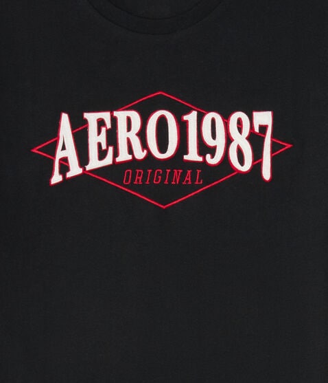 Aero 1987 Diamond Appliqué Graphic Tee Aero 1987 Diamond Appliqué Graphic Tee