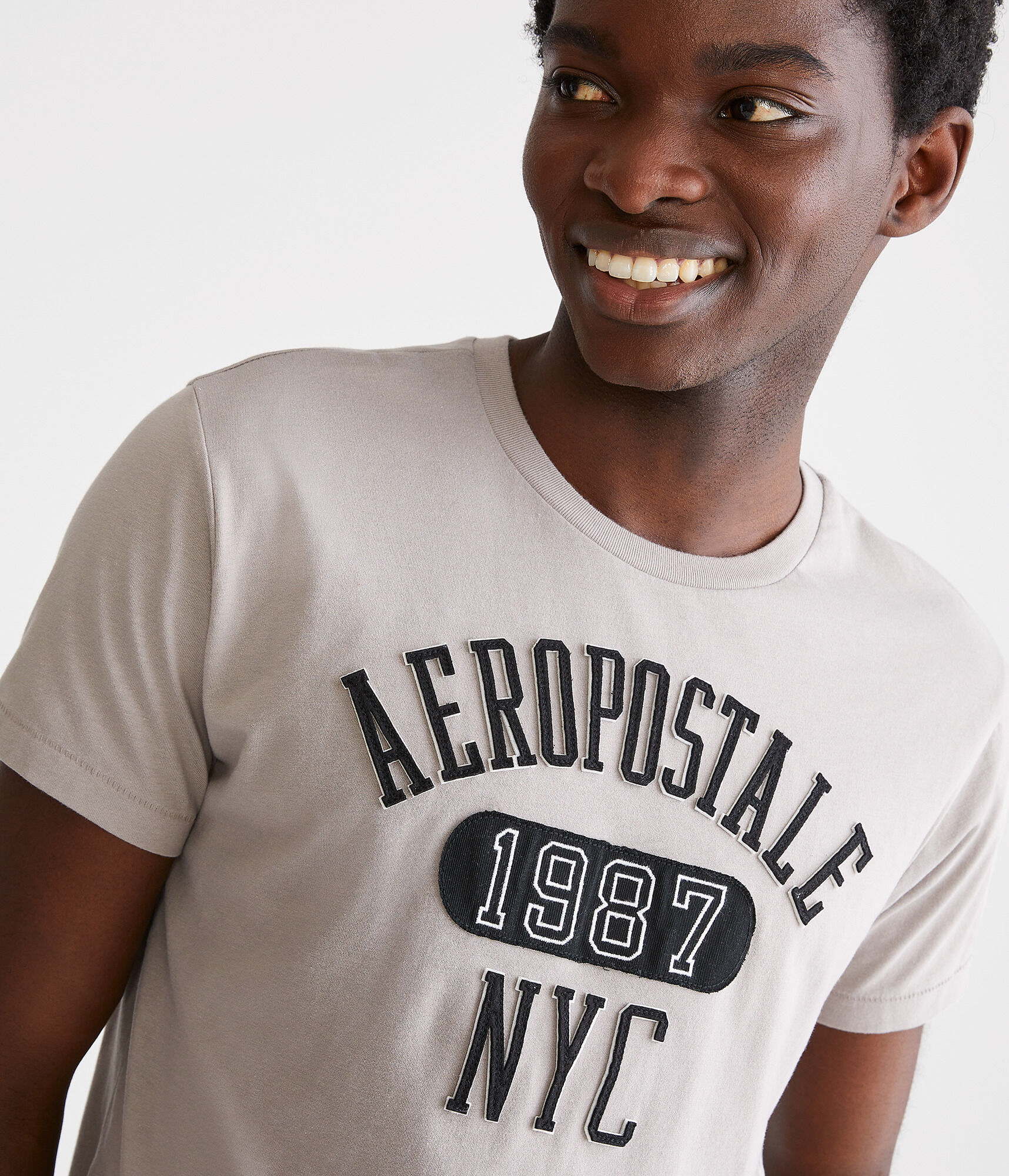 Aeropostale 1987 Arch Appliqué Graphic Tee