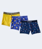 Fashion 4.5" Knit Boxer Brief 3-Pack