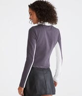 Long Sleeve Racing Full-Zip Fleece Top
