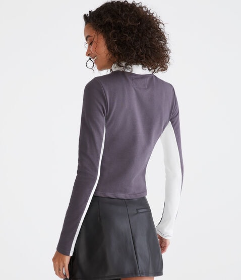 Long Sleeve Racing Full-Zip Fleece Top