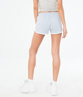 Solid Relaxed Retro Shorts