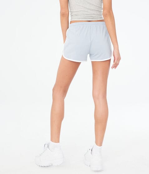 Solid Relaxed Retro Shorts