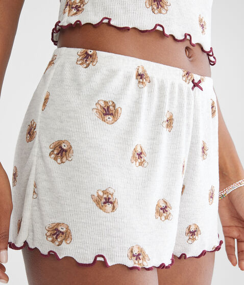 Bunnies Knit Sleep Shorts Bunnies Knit Sleep Shorts