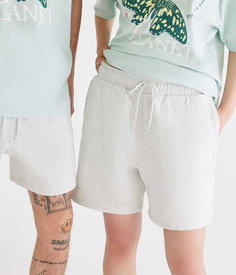Essentials Solid Fleece Shorts 6"