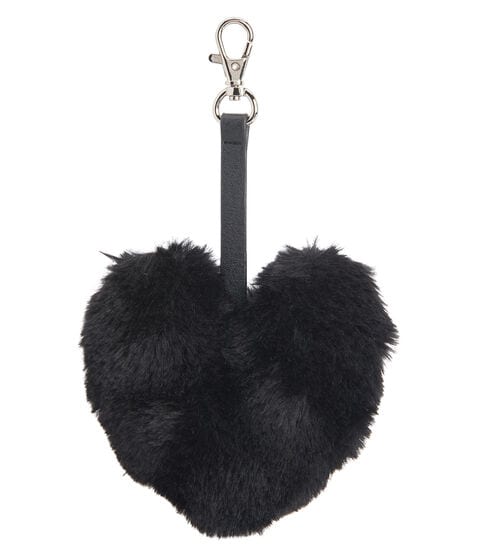 Fuzzy Heart Bag Charm Fuzzy Heart Bag Charm