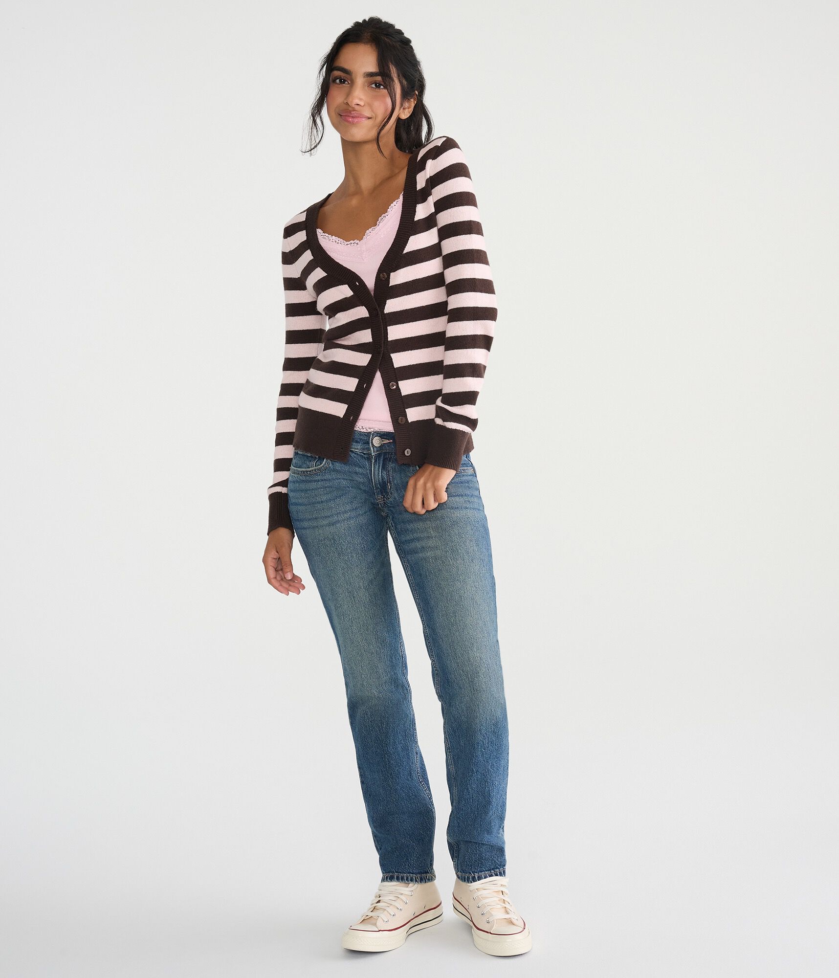 Super Low-Rise Straight Jean