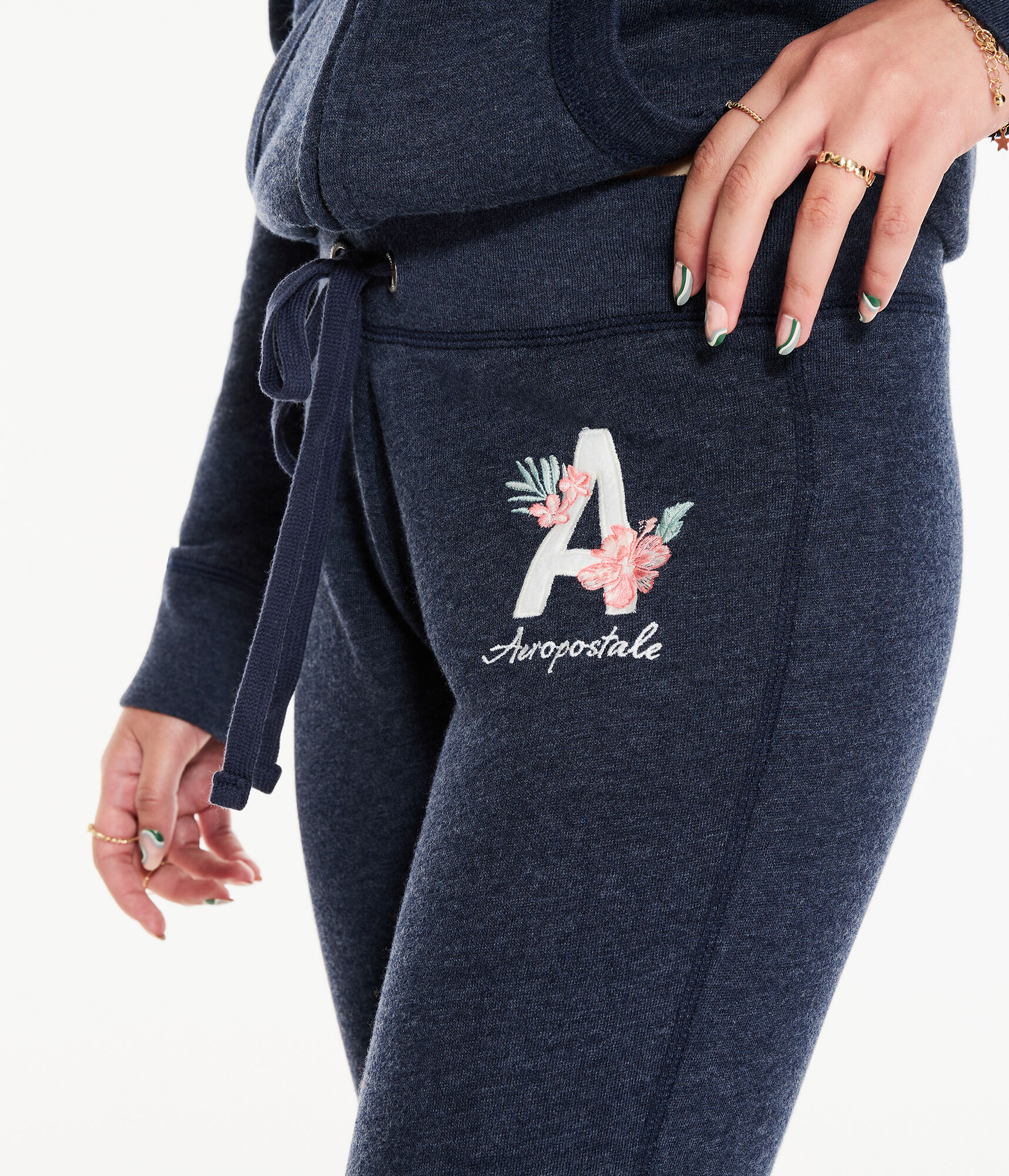 Aeropostale Tropical Flower Jogger Sweatpants