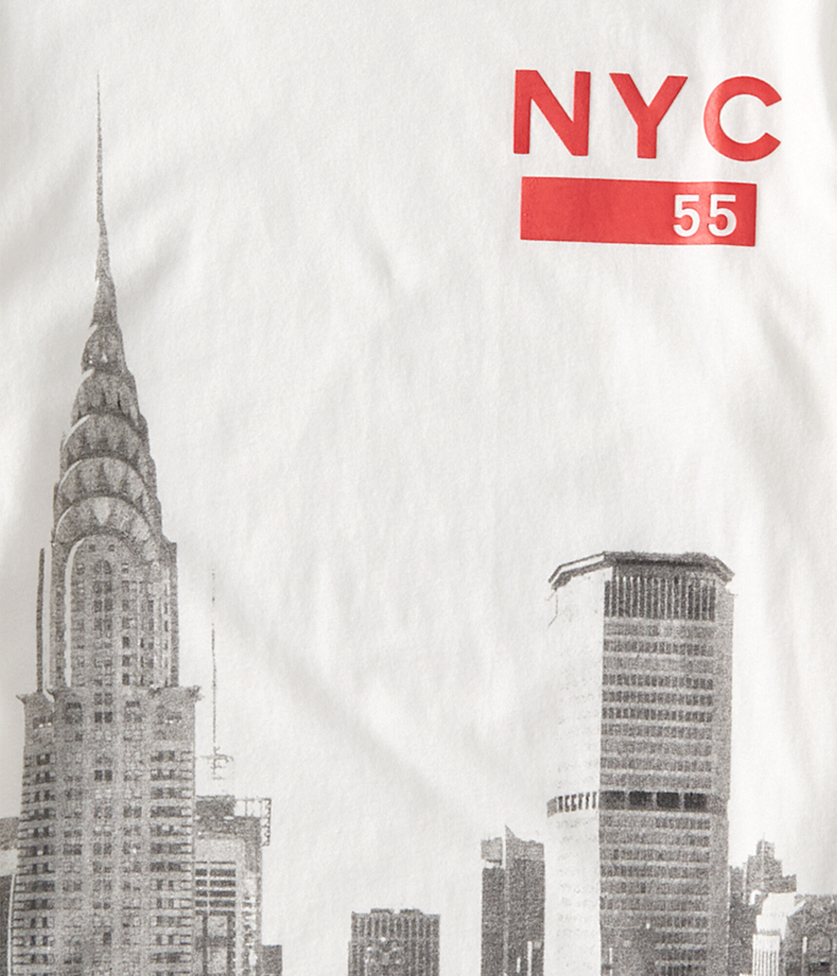 NYC 55 Skyline Graphic Tee***