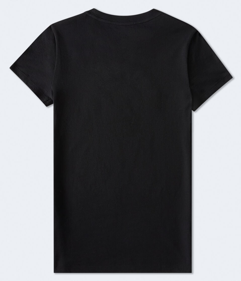 Aeropostale Arch Crest Appliqué Graphic Tee