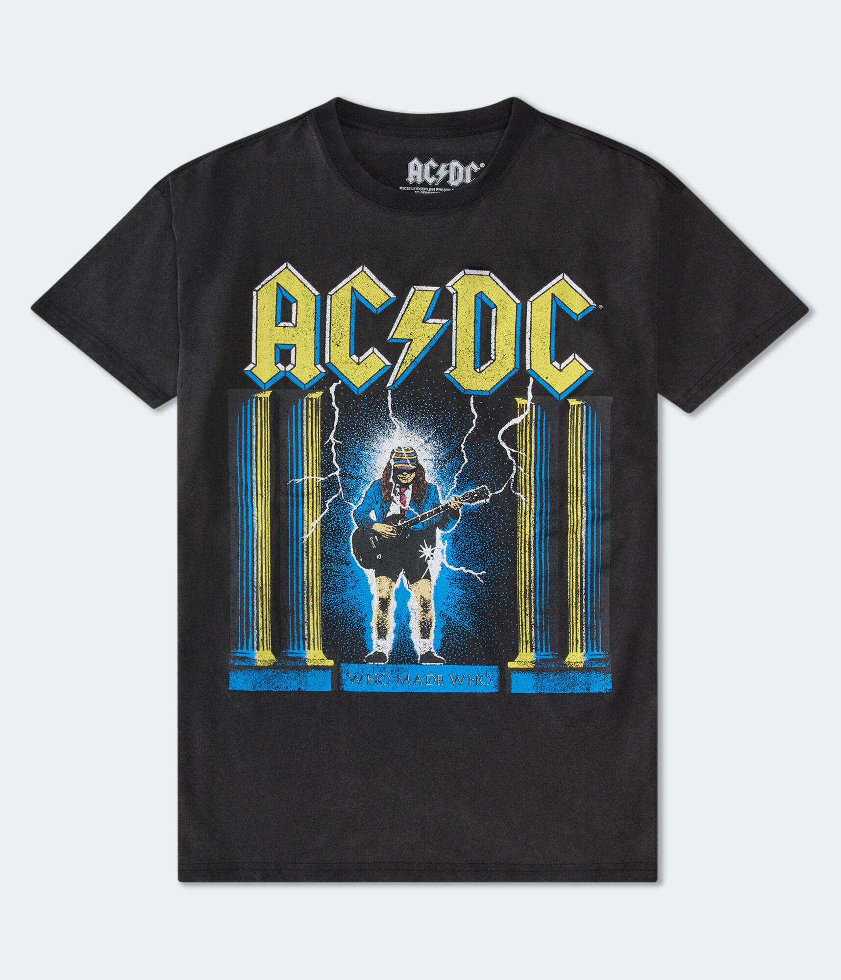 AC/DC Who Made Tour Relaxed Graphic Tee
