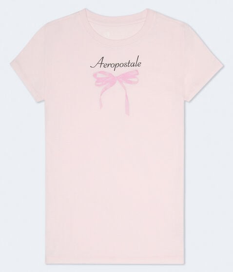 Aeropostale Bow Graphic Tee Aeropostale Bow Graphic Tee