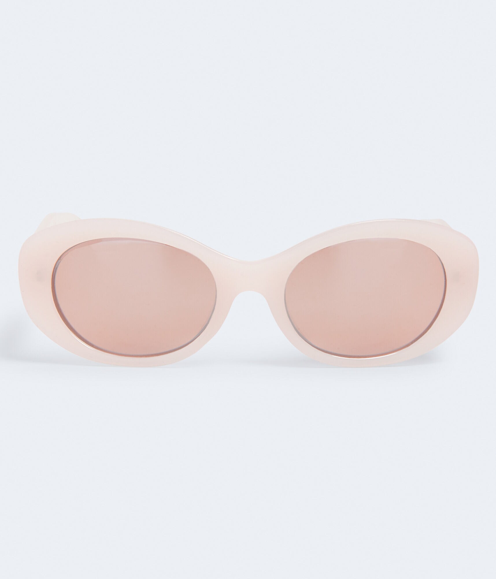 Plastic Oval Sunglasses
