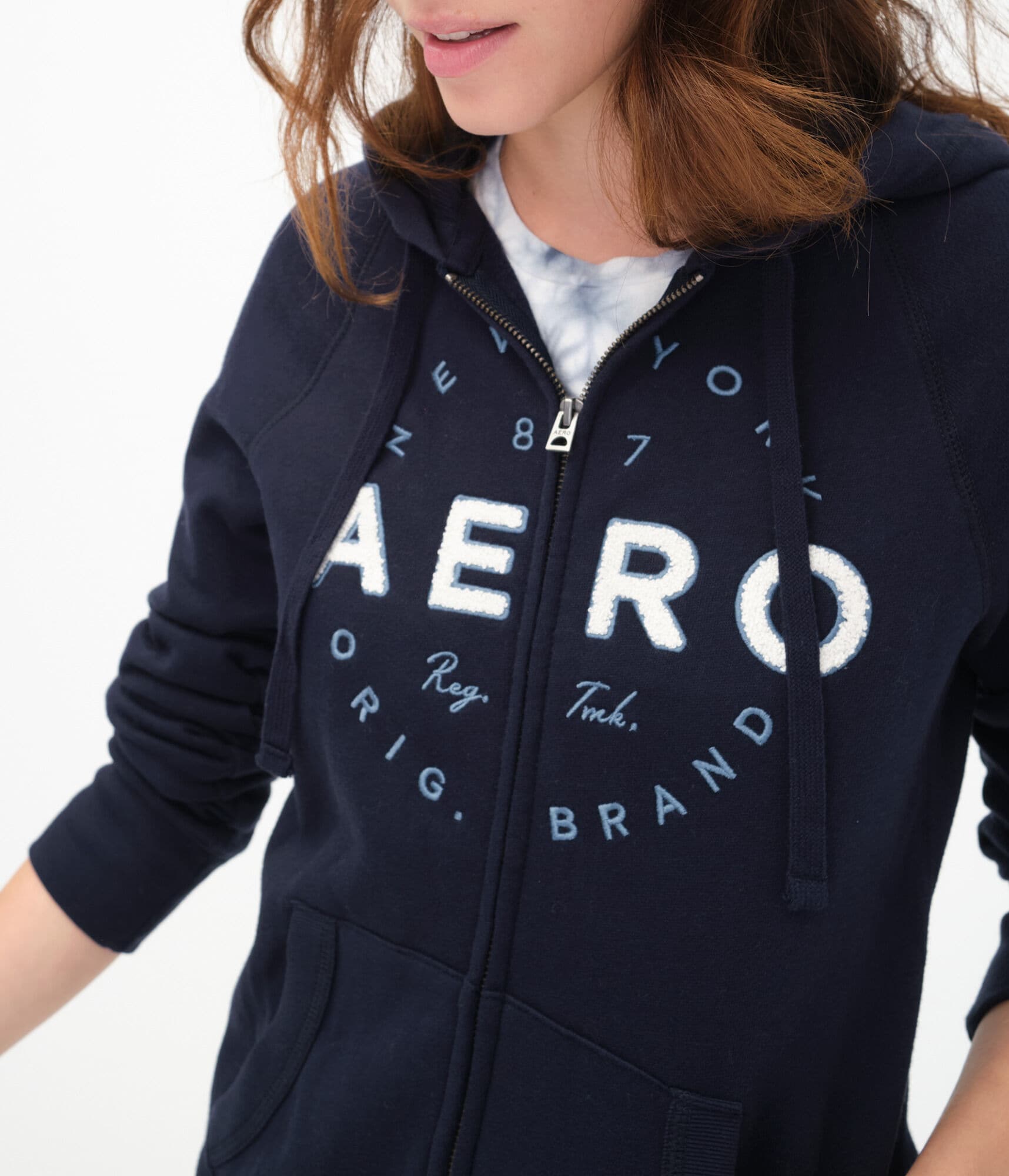 Aero Original Brand Full-Zip Hoodie