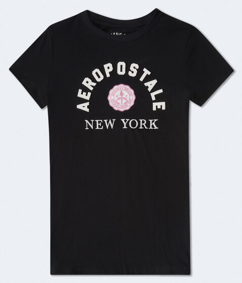 Aeropostale New York Appliqué Graphic Tee Aeropostale New York Appliqué Graphic Tee