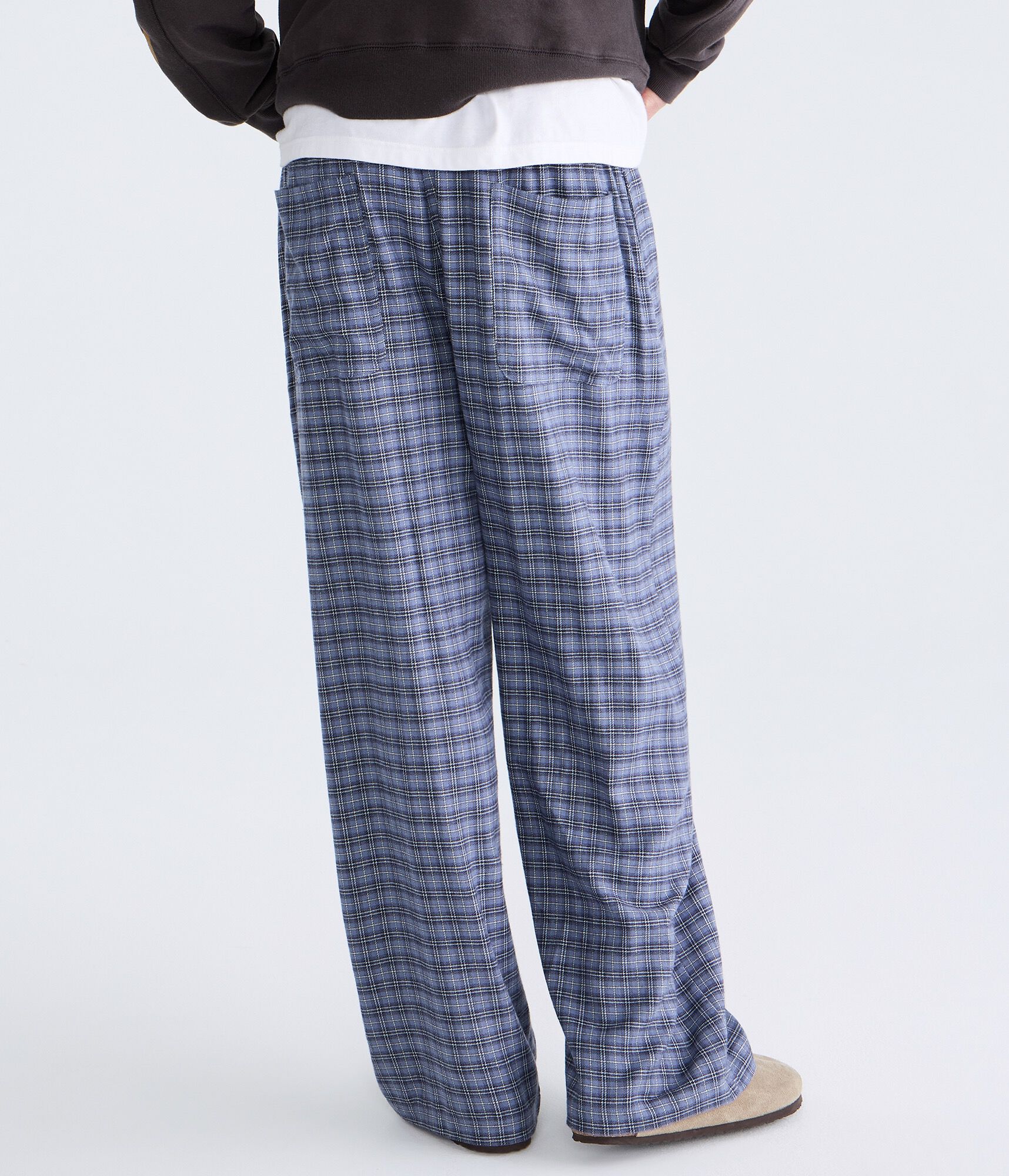 Plaid Baggy Sleep Pants