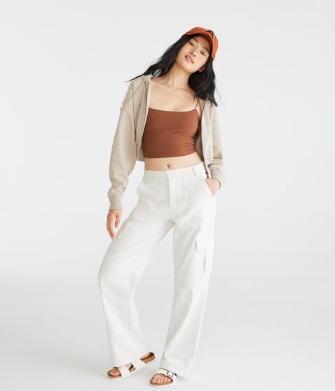 Mid-Rise Utility Cargo Pants Mid-Rise Utility Cargo Pants