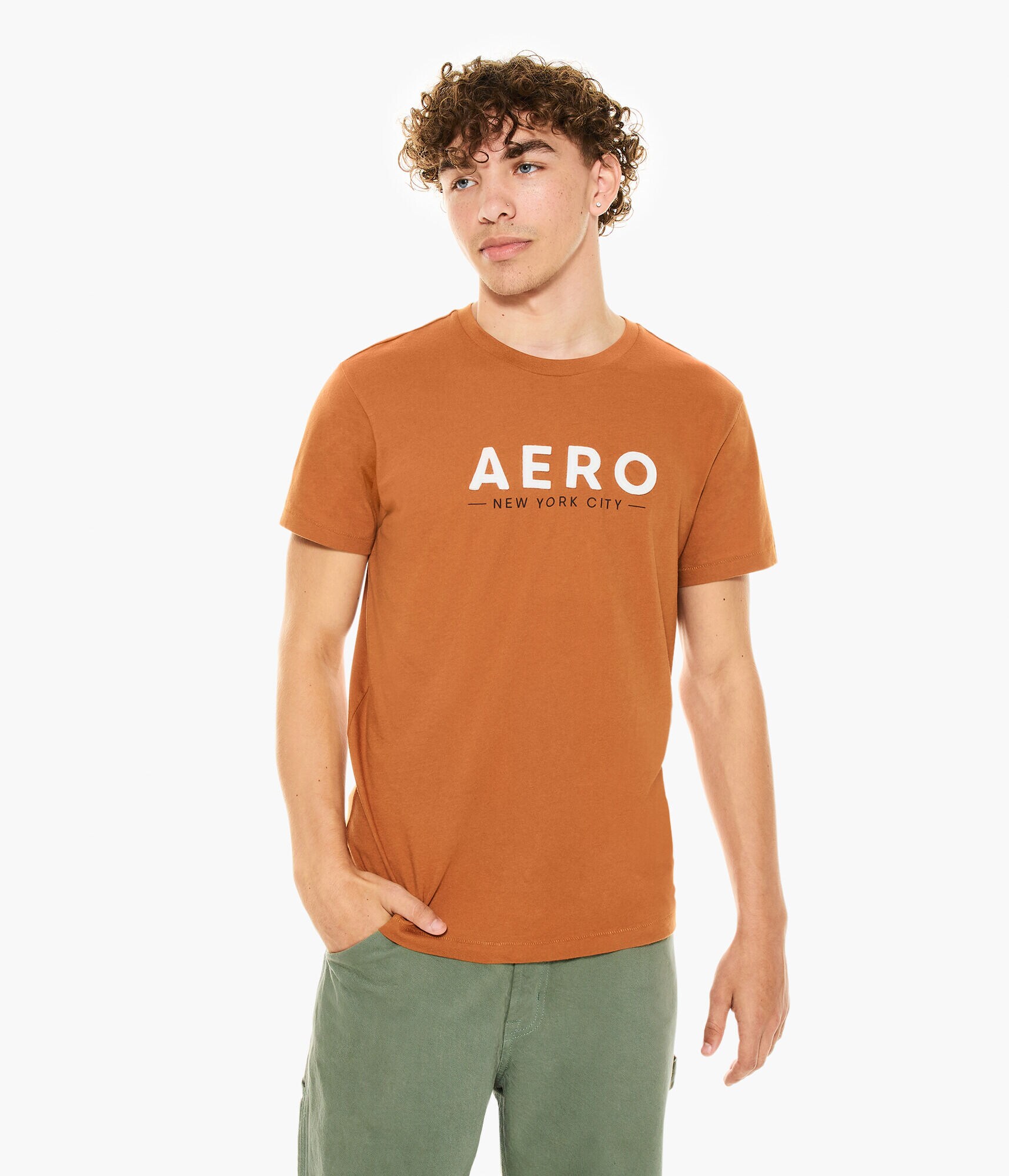 Aero New York City Appliqu&eacute; Graphic Tee