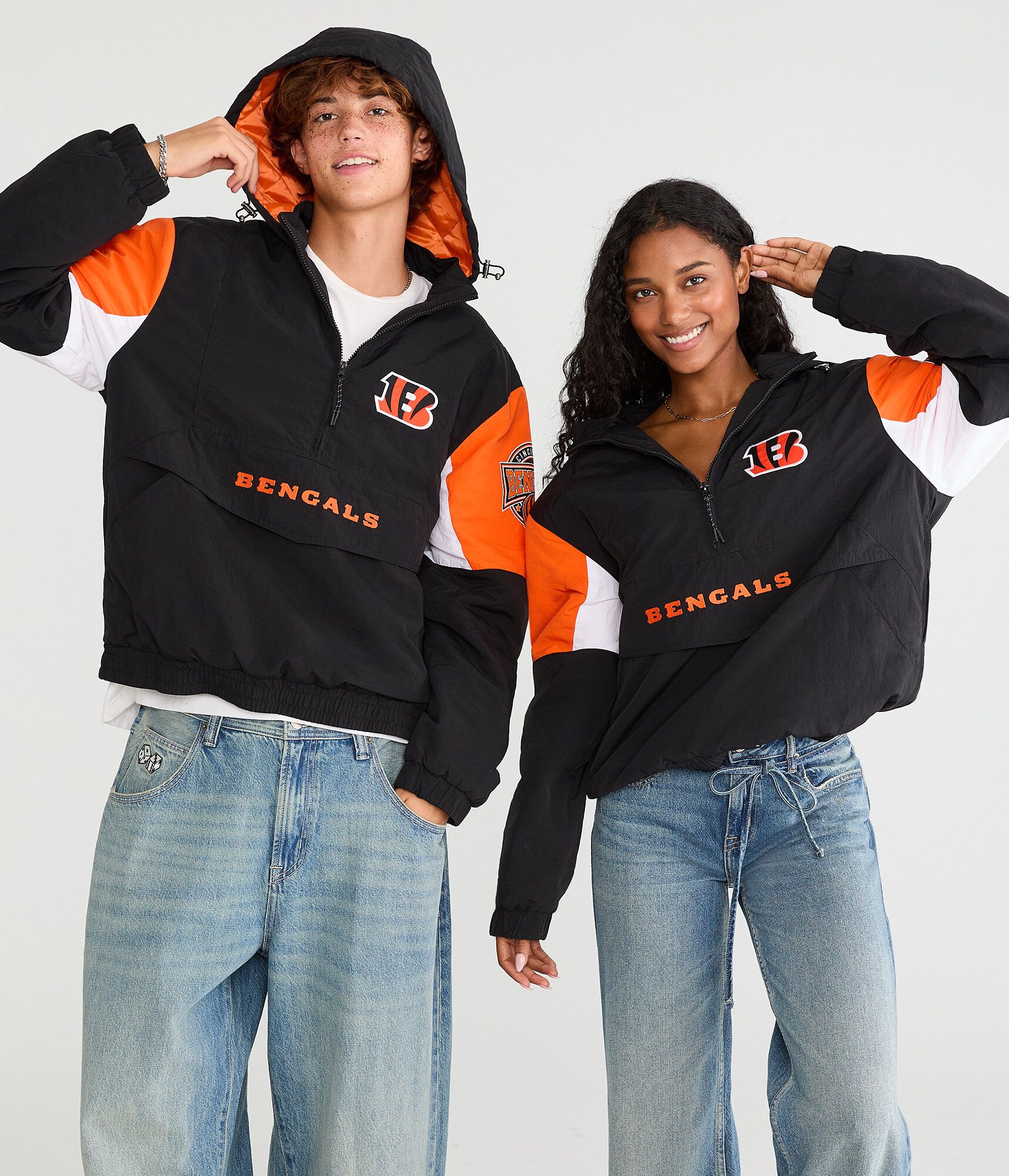 Cincinnati Bengals Hooded Sideline Jacket